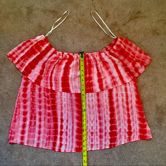 Forever 21 Plus Size 1x Off Shoulder Woven Top - Picture 6 of 8